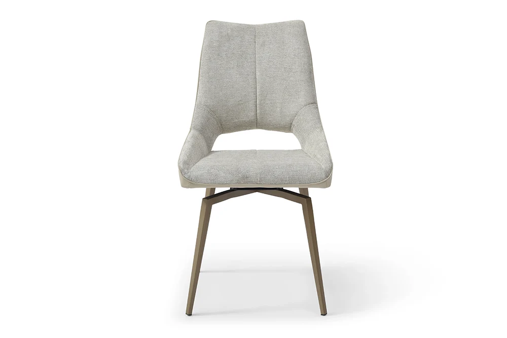 1239 Swivel Beige Champagne Chairs