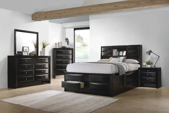 Briana 4 Pc Bedroom Set 202701 - King Bed - Image 3