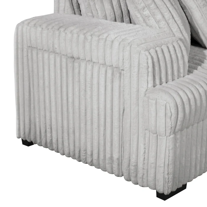 8342 Corduroy 4 Pc Sectional - 2 Colors - Image 7