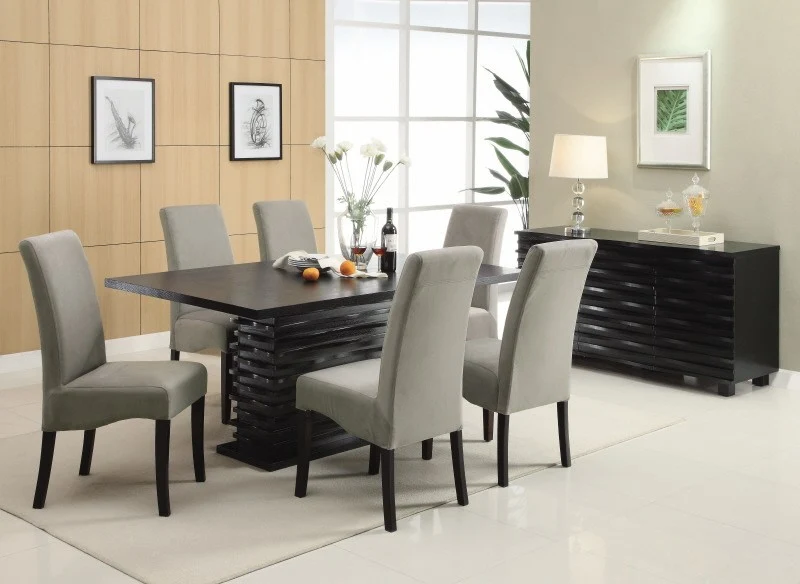 Stanton 7 Pc Dining Set 102061 gray