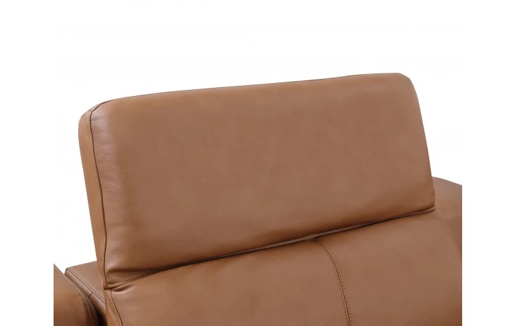 9762 Global United Leather Sofa Set - Cognac - Image 13