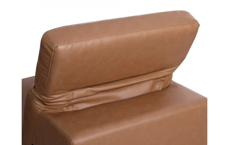 9762 Global United Leather Sofa Set - Cognac - Image 17