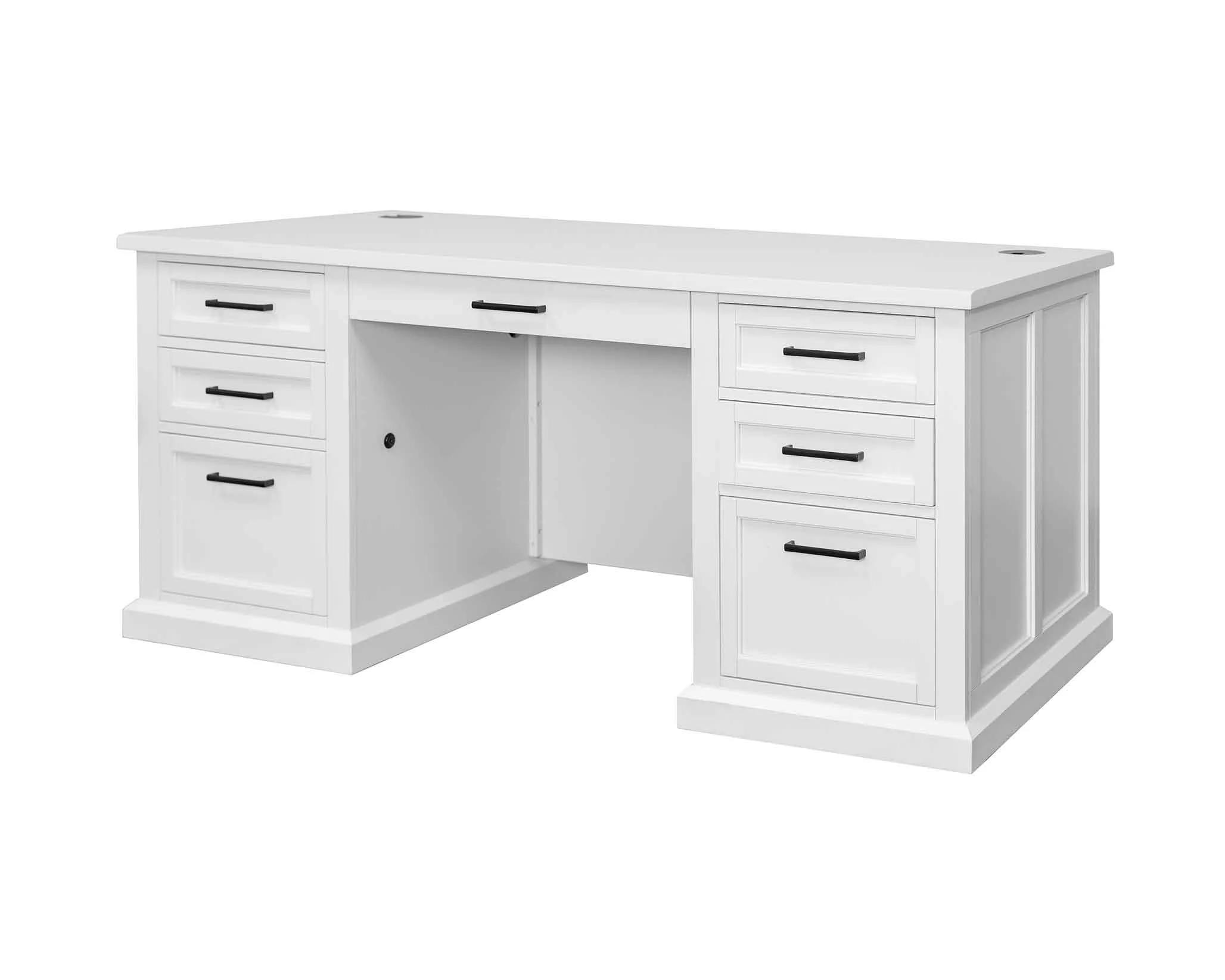 Abby IMAY680 White Office Collection by Martin Furniture - Image 4