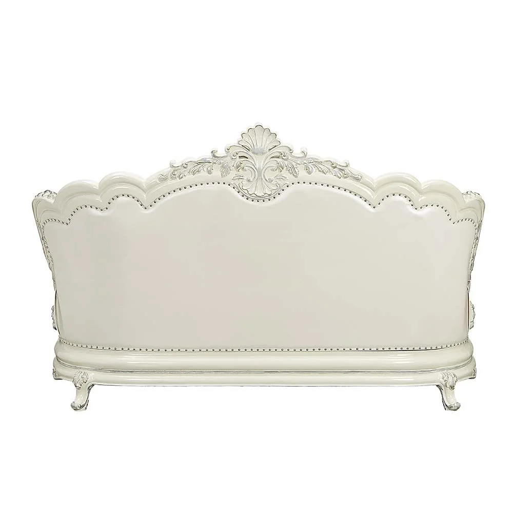 Acme LV01224 Adara Antique White Sofa Collection - Image 5