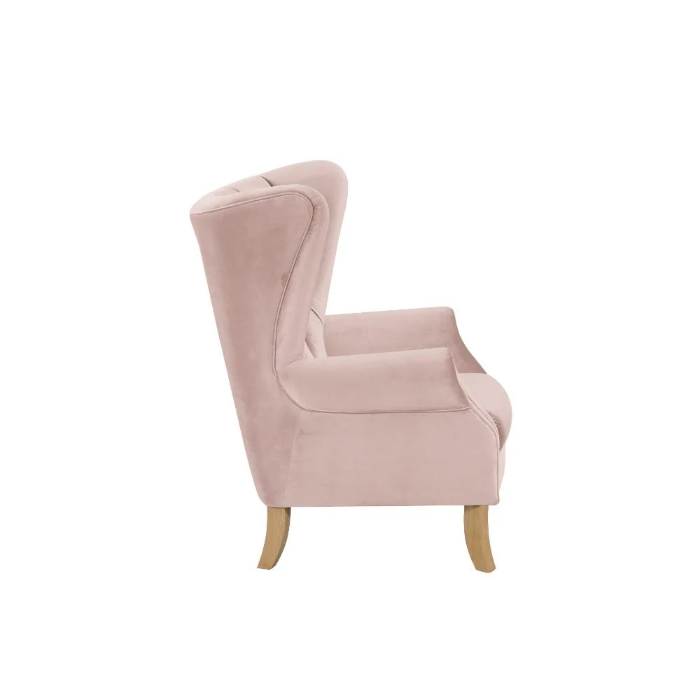 Adonis 59516 Accent Chair - Blush Pink - Image 4
