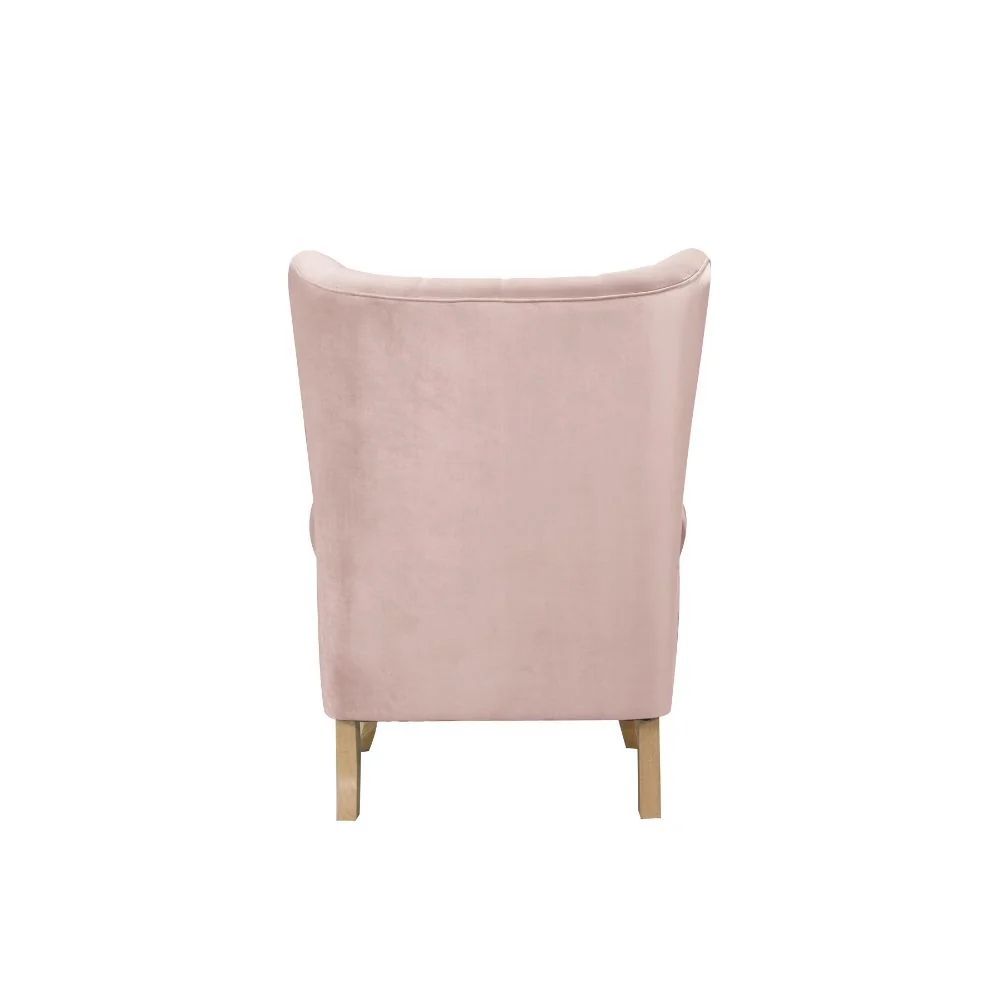 Adonis 59516 Accent Chair - Blush Pink - Image 5