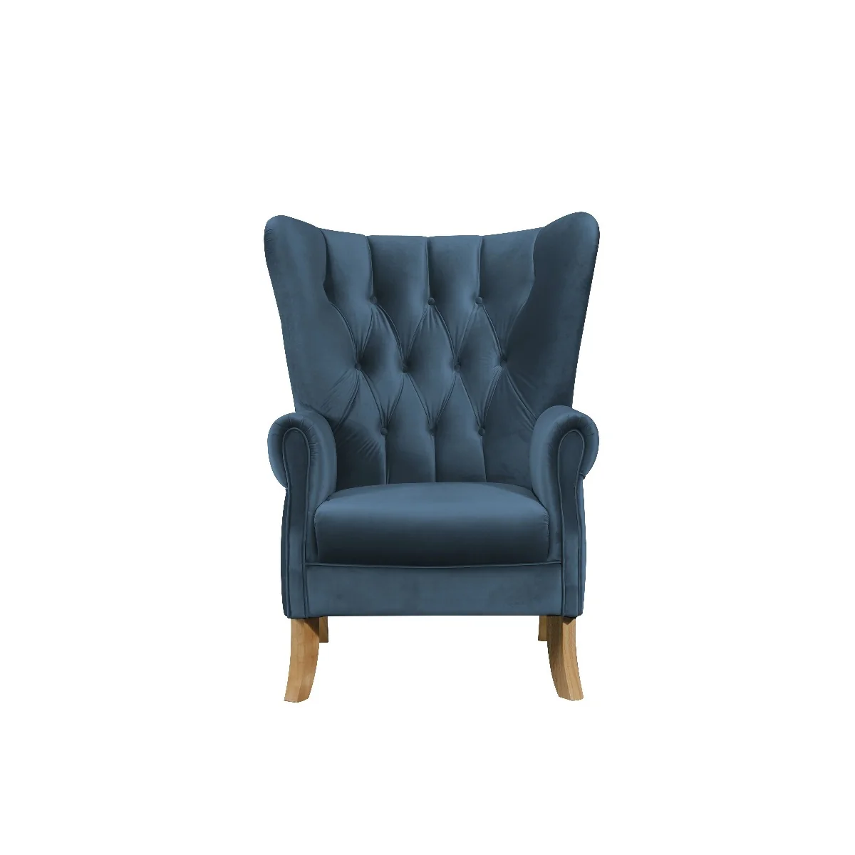 Adonis Velvet Accent Chair - 3 Color Choices - Image 3