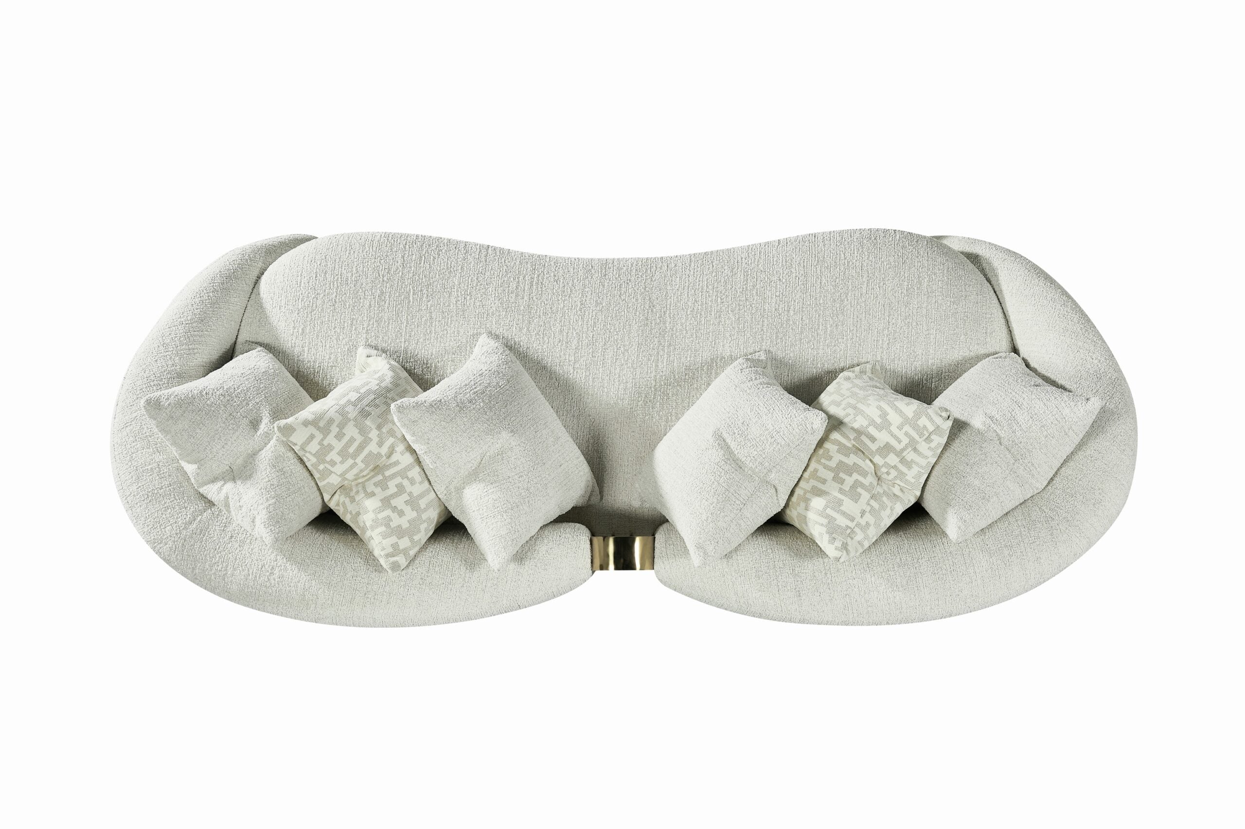 Agave Boucle 2 Pc Living Room Sofa Set - Image 4
