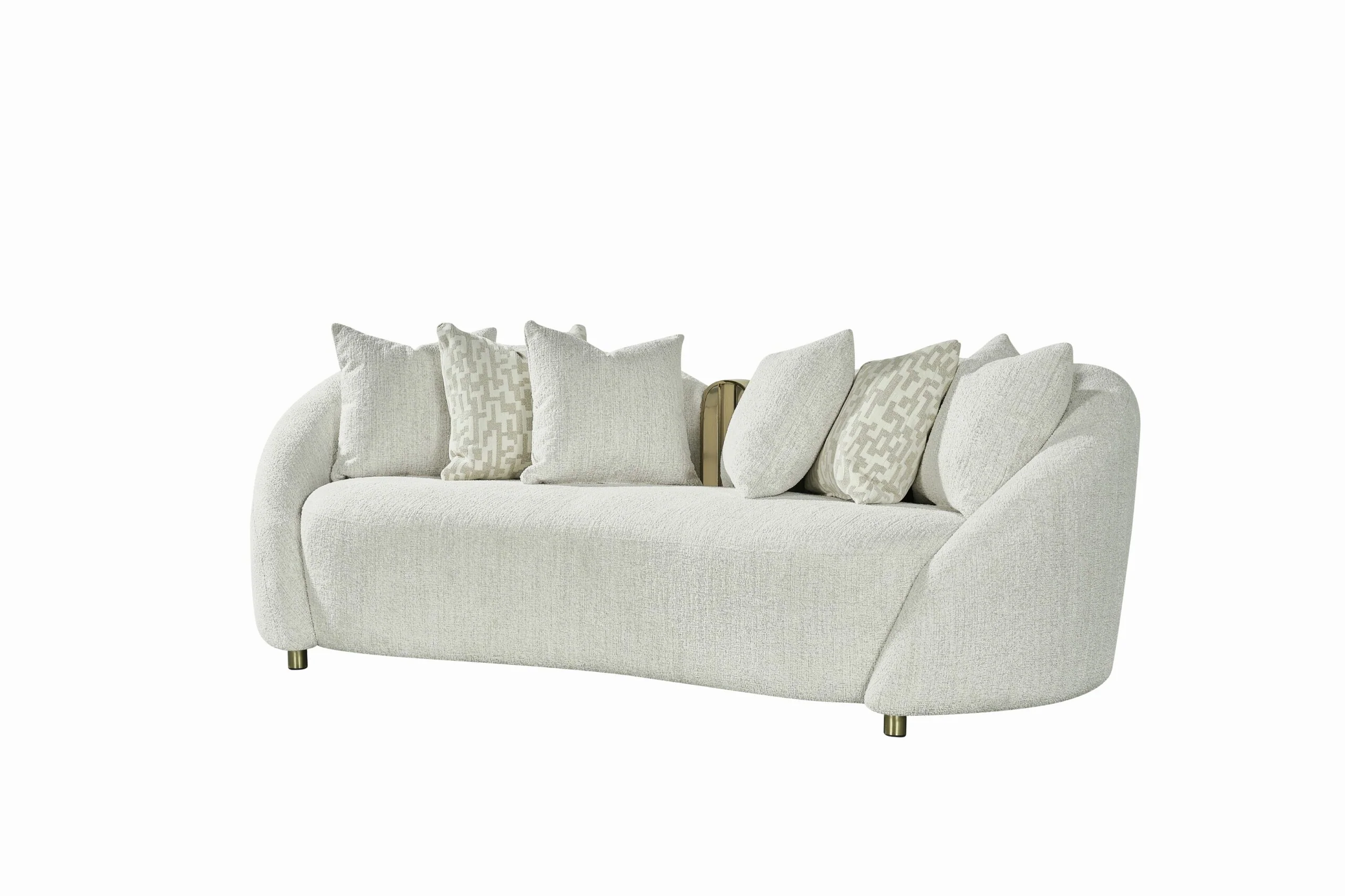 Agave Boucle 2 Pc Living Room Sofa Set - Image 7