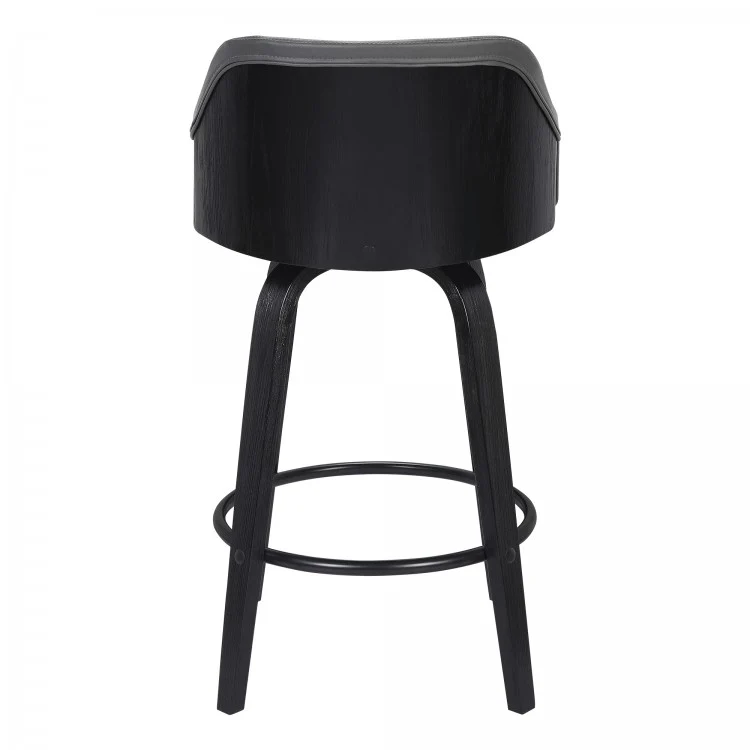 Alec Swivel Bar Stool - Pub Height 30" - Image 5