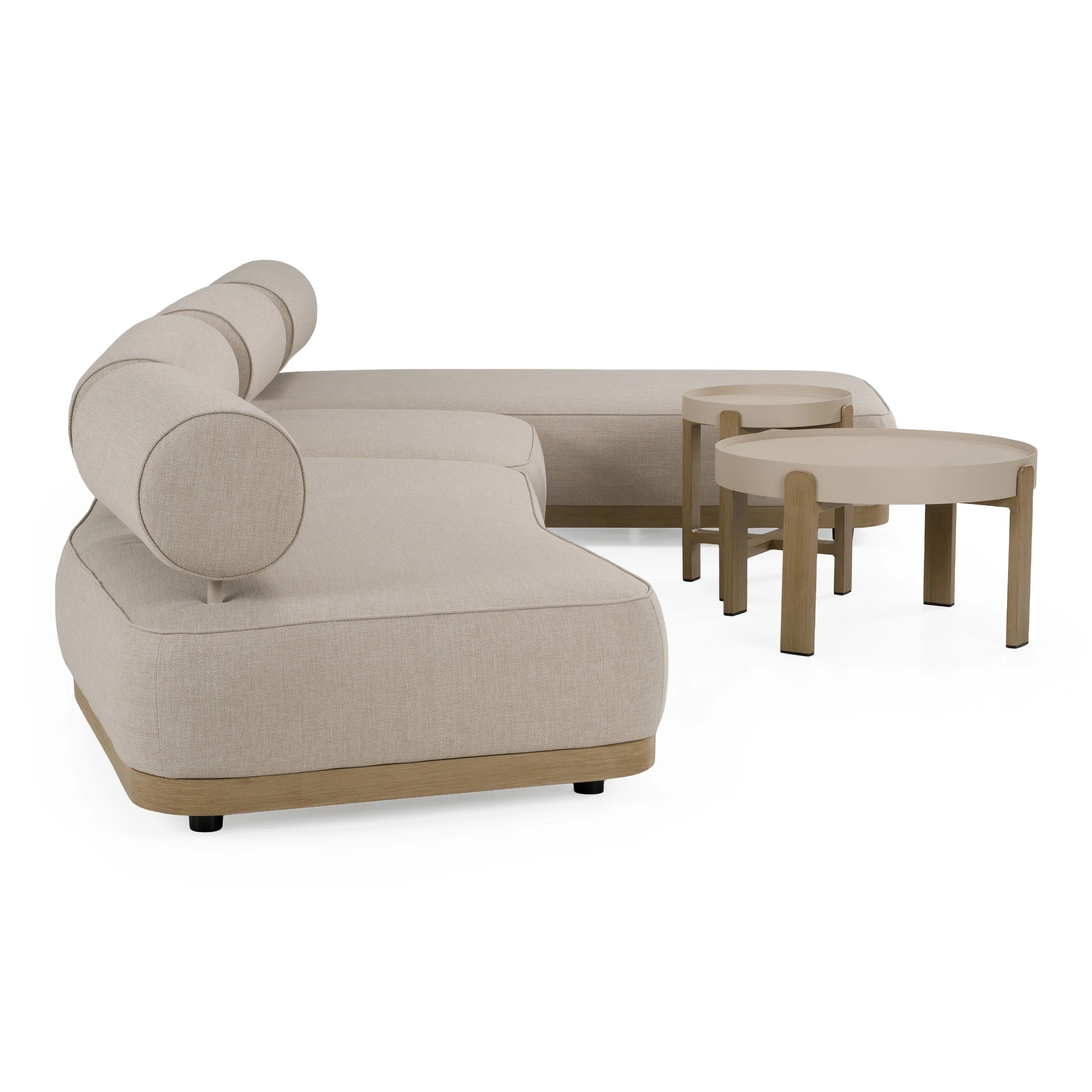 Alicante Grey 5 Pc Outdoor Sectional 86352 - Image 7