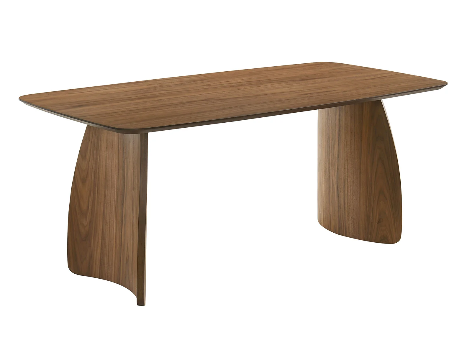 Alnwick Mid Century Walnut 7 Pc Dining Set - Image 3
