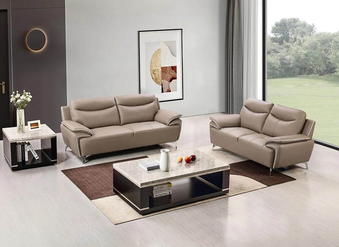 American Eagle EK531 2 Pc Sofa Set - Dark Tan - Image 2