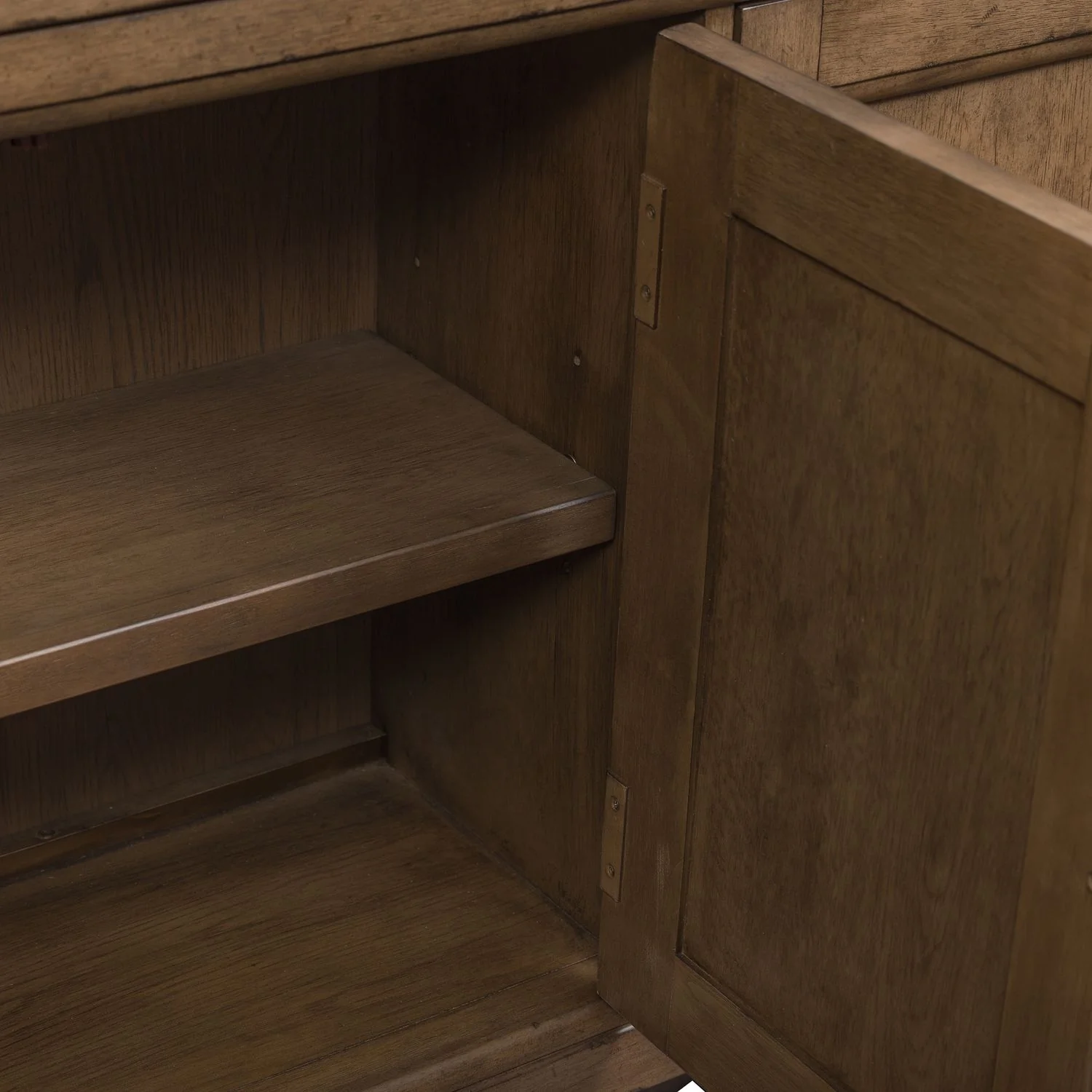 Americana Dusty Taupe Buffet 615-HB7242 - Image 7
