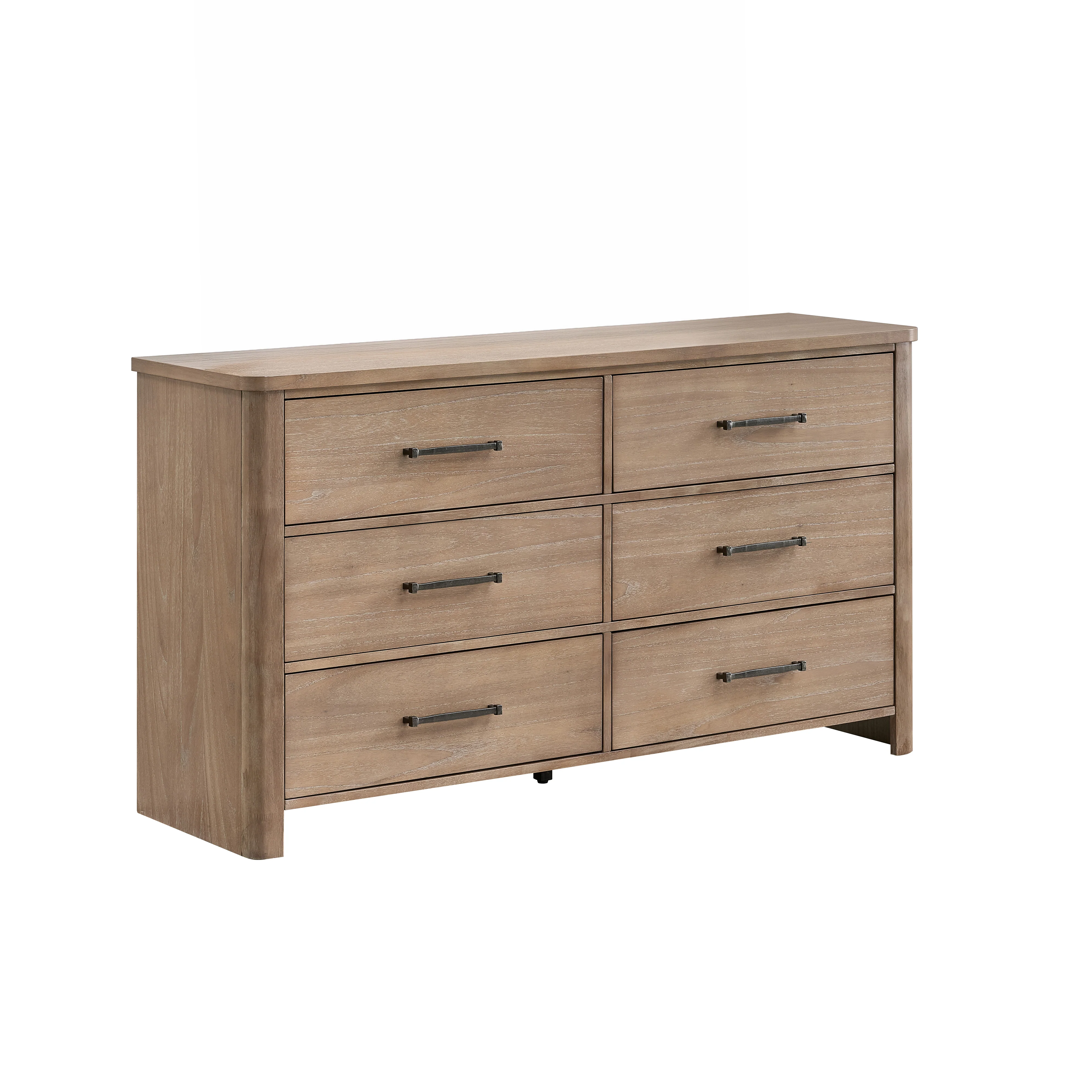 Anika 6 Drawer Dresser Natural - Image 2