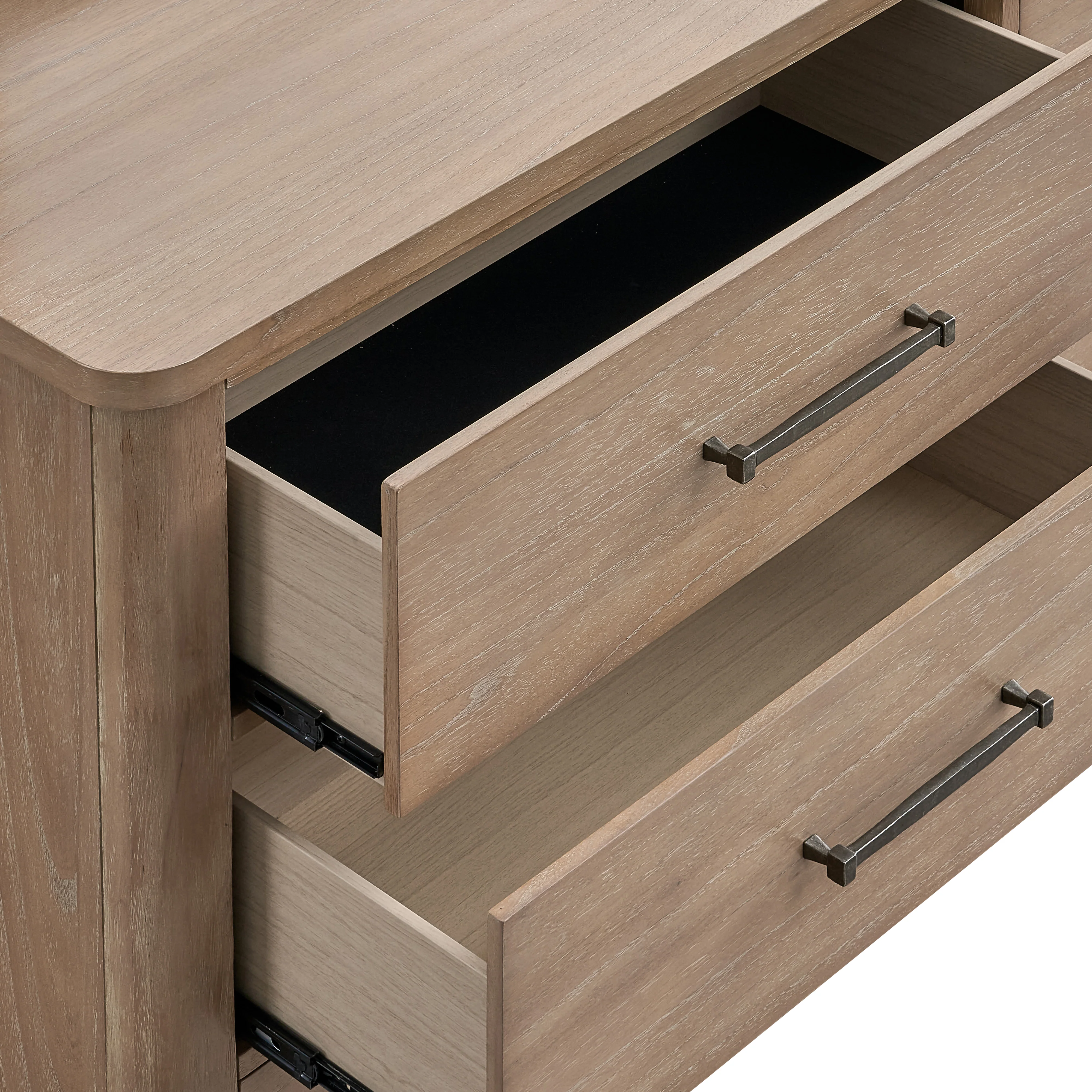 Anika 6 Drawer Dresser Natural - Image 6