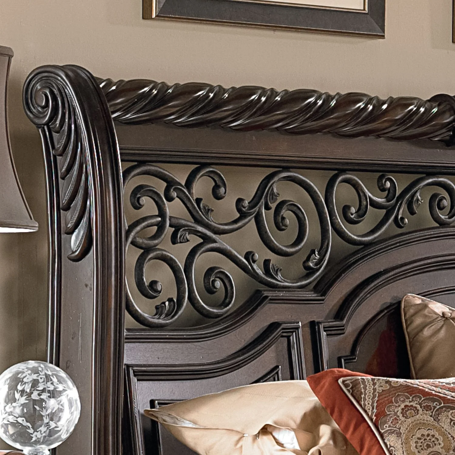 Arbor Place Queen Sleigh Bed 575-BR-QSL - Image 2