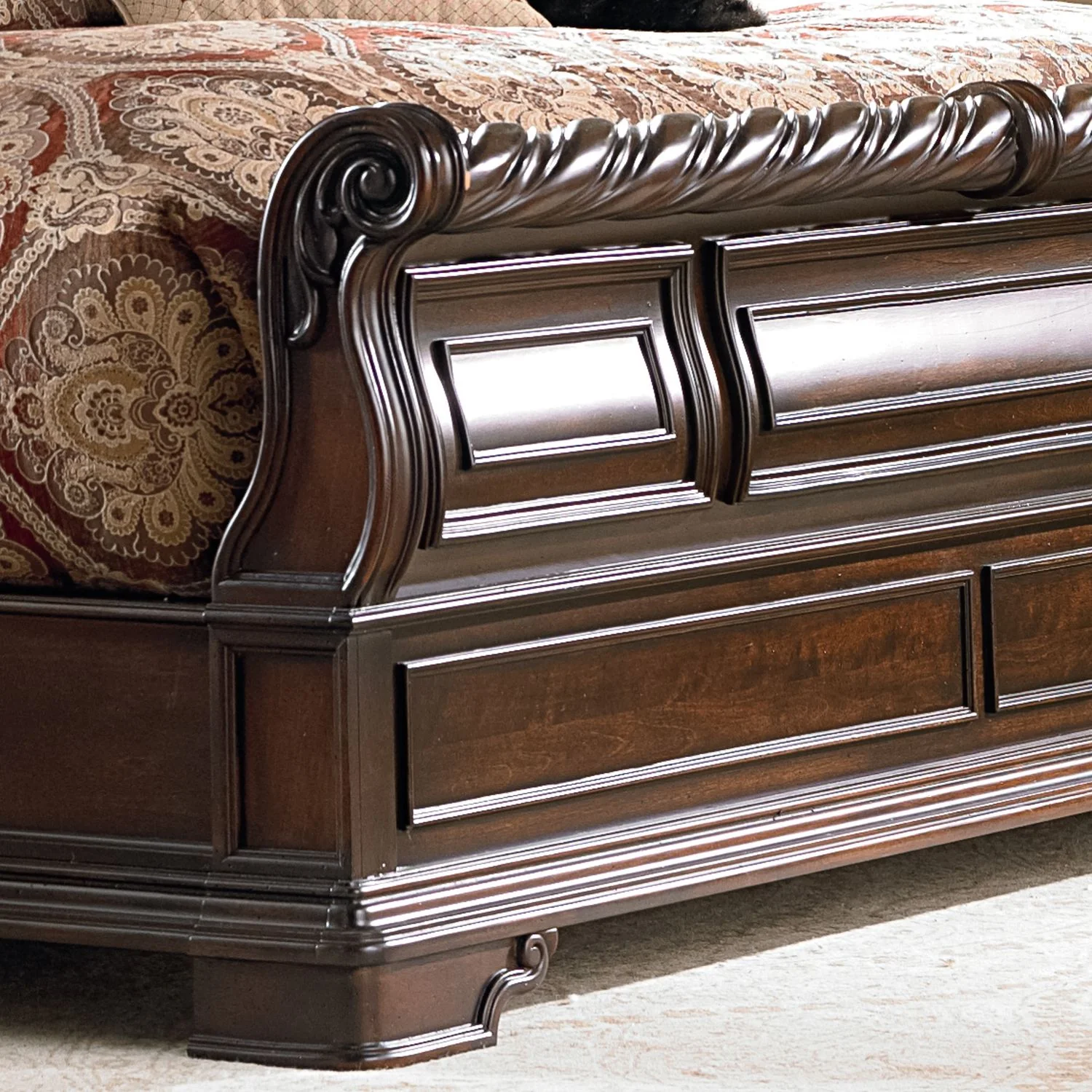Arbor Place Queen Sleigh Bed 575-BR-QSL - Image 4