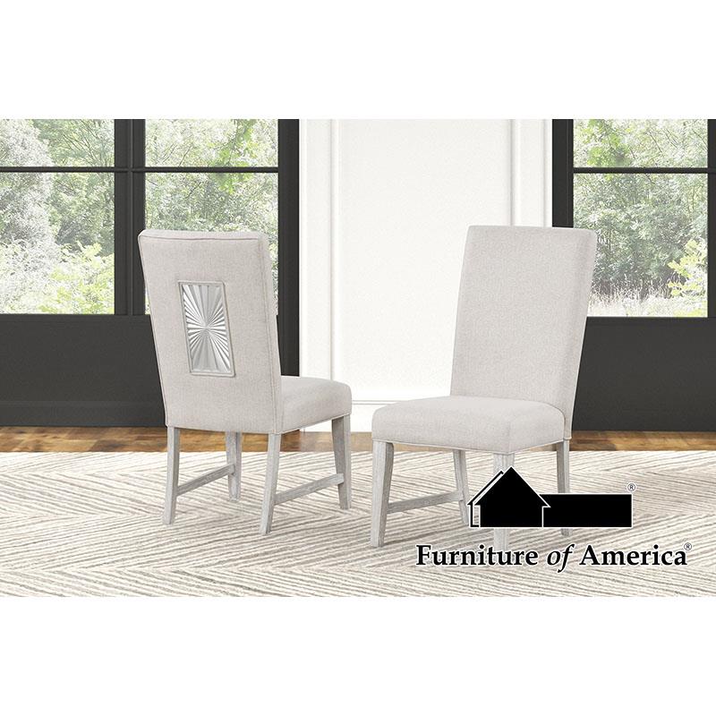 Argenthart 7 Pc Dining Collection w/Leaf FM3368GY - Image 3