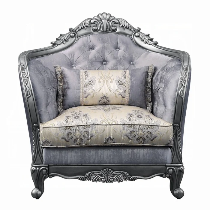 Ariadne Platinum Chair 55347 - Image 3