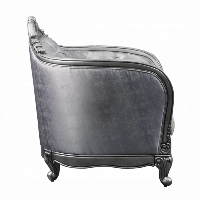 Ariadne Platinum Sofa & Loveseat by Acme - Image 5