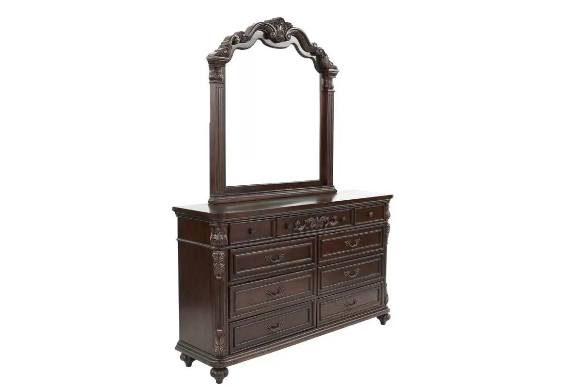 Poundex F9386 Arlington 4 Pc Bedroom Set - Image 4