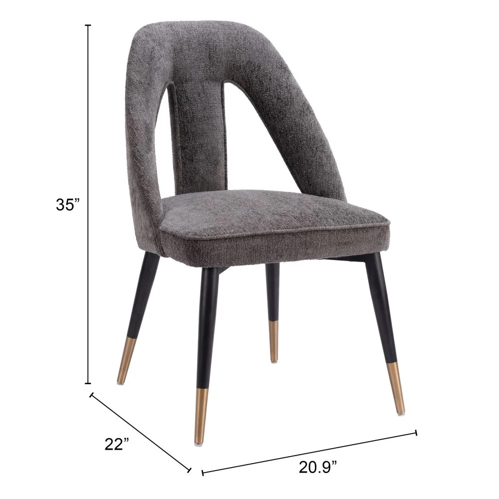Artus Dining Chair Gray 110003 - Image 8