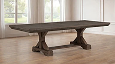 Augusta Rustic Brown Dining Collection - Image 2