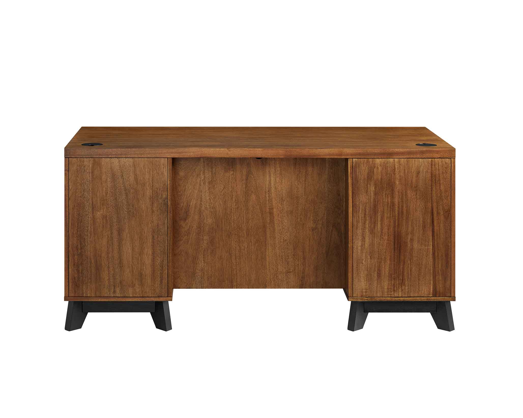 Avery IMAV640 Medium Brown Pedestal Desk - Image 4