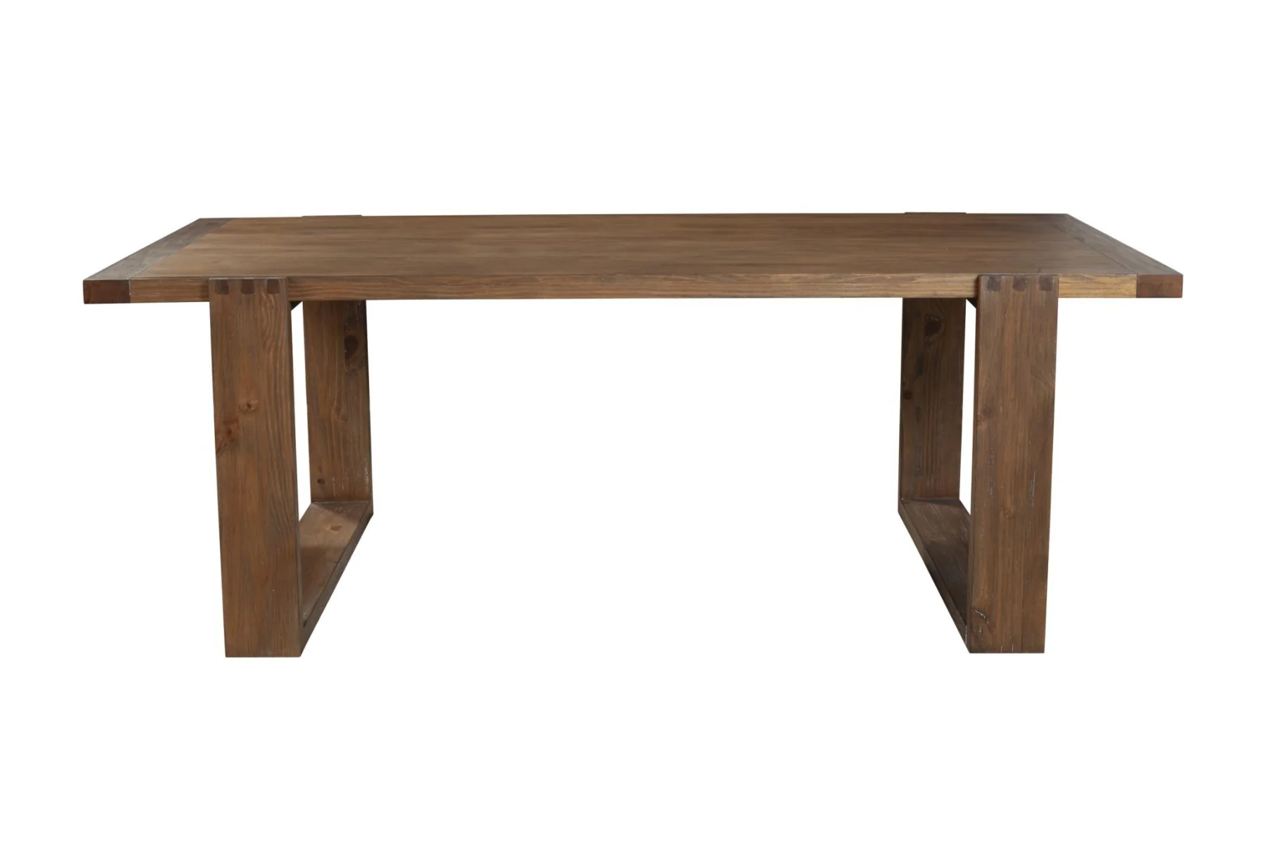 Ayala 7 Pc Dining Set by Alpine Furniture - Antique Cappuccino - Image 2