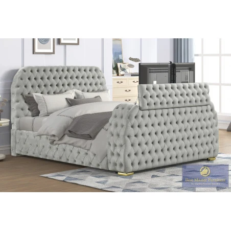 B01 Upholstered California King Bed - Image 3