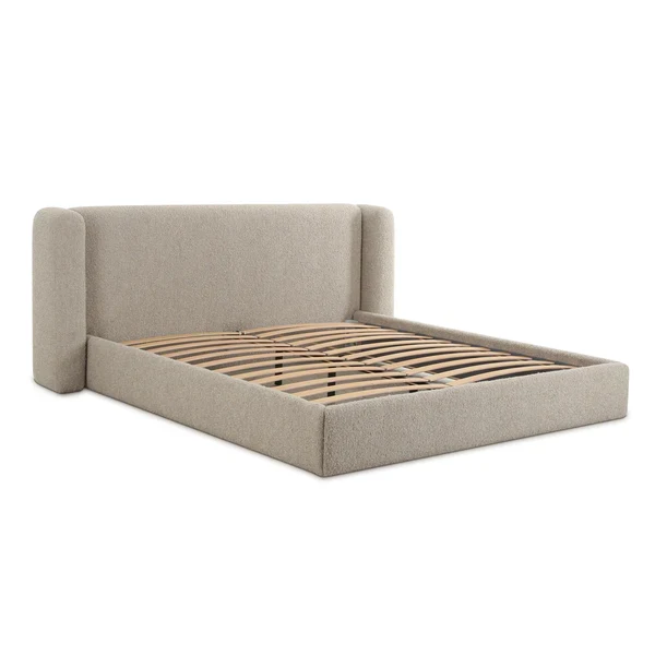 Babette Tan Boucle King Bed B69136 - Image 5