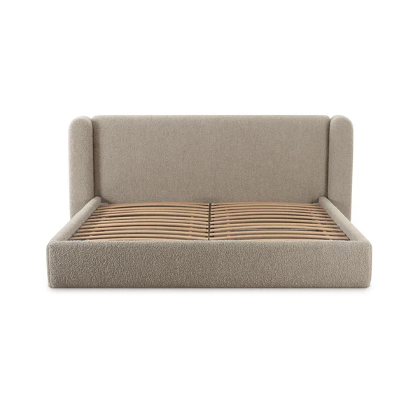 Babette Tan Boucle King Bed B69136 - Image 6