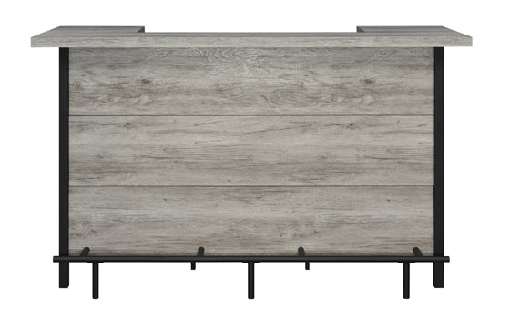 Bellemore Bar Unit Grey Driftwood & Black - Image 4