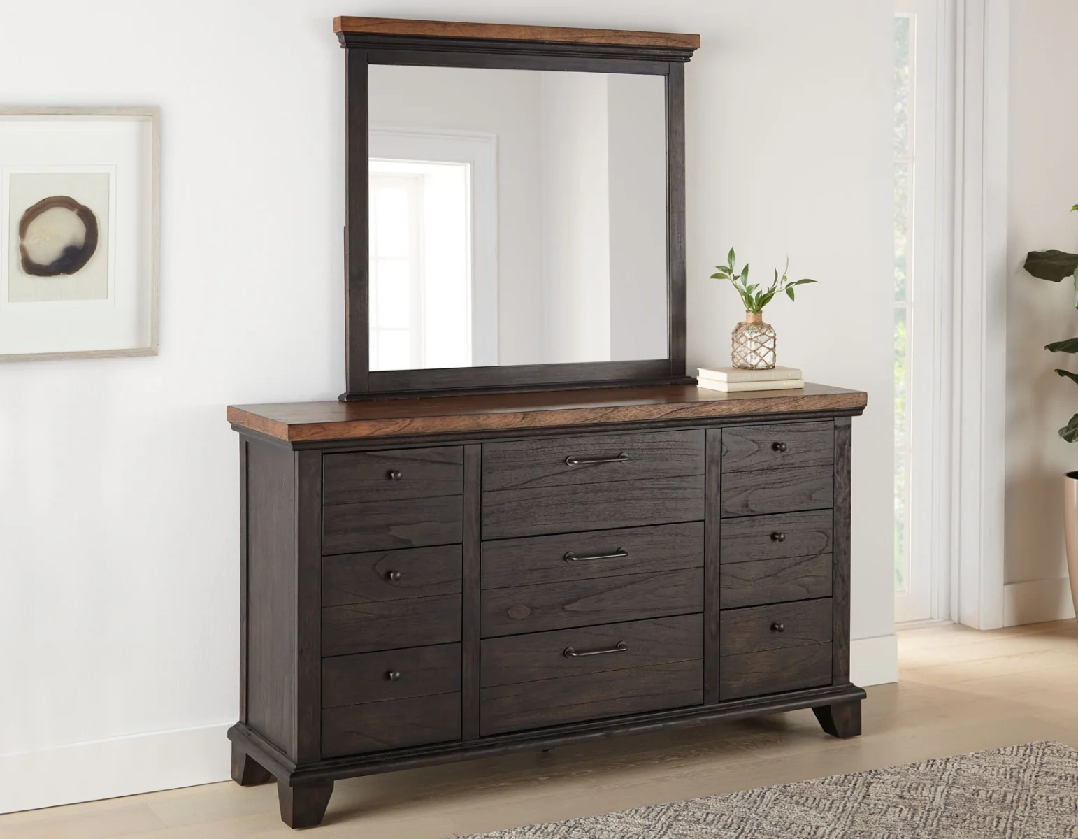 Steve Silver Bear Creek Bedroom Set - Brown or Honey Smoke - Image 8