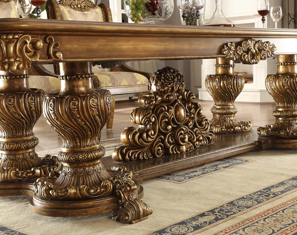 Homey Design HD-8011 Formal Dining Set - Stunning - Image 2