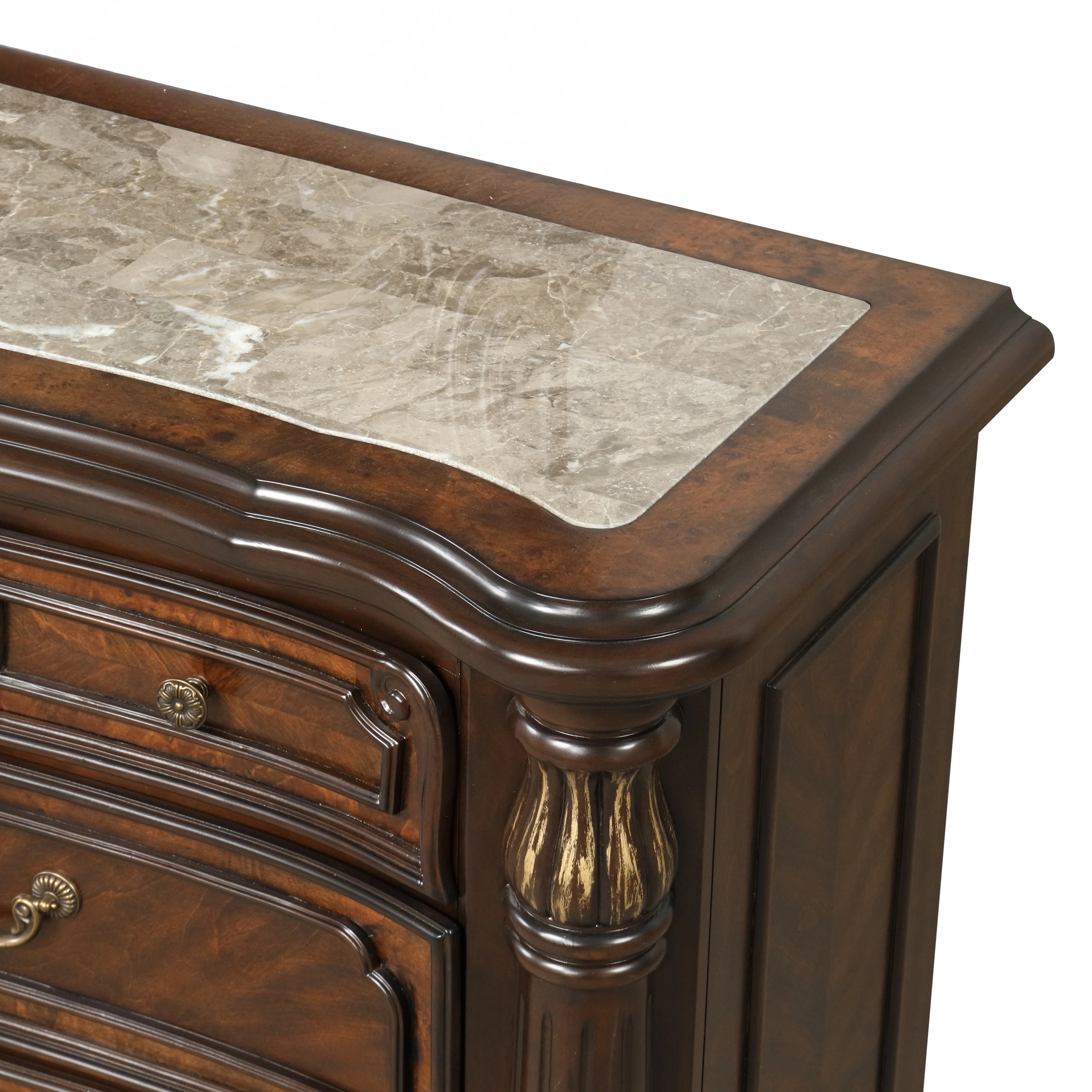 Bella Notte Italian Baroque Bedroom Collection - Image 19