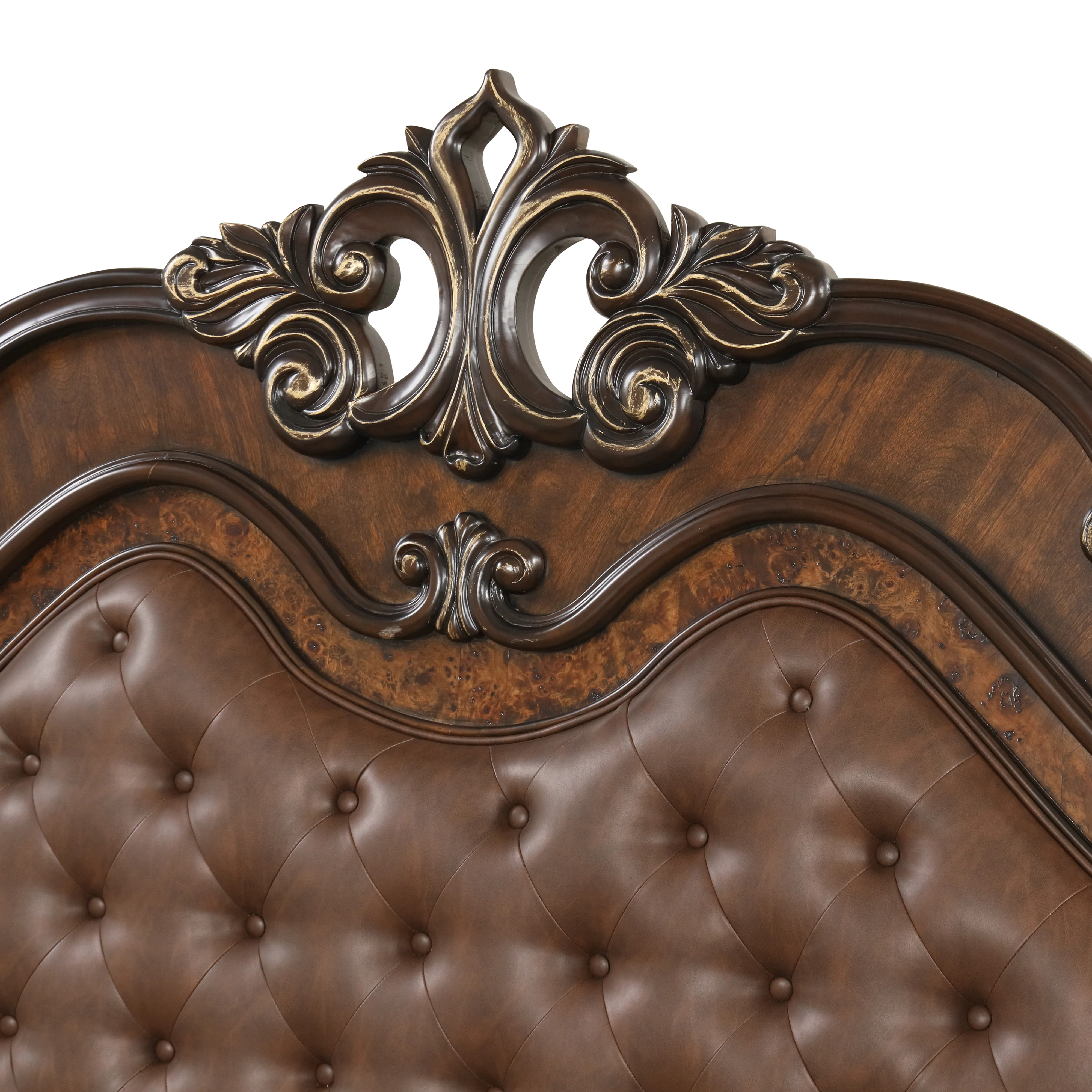 Bella Notte Mahogany 4 Pc King Bedroom Set - Image 8