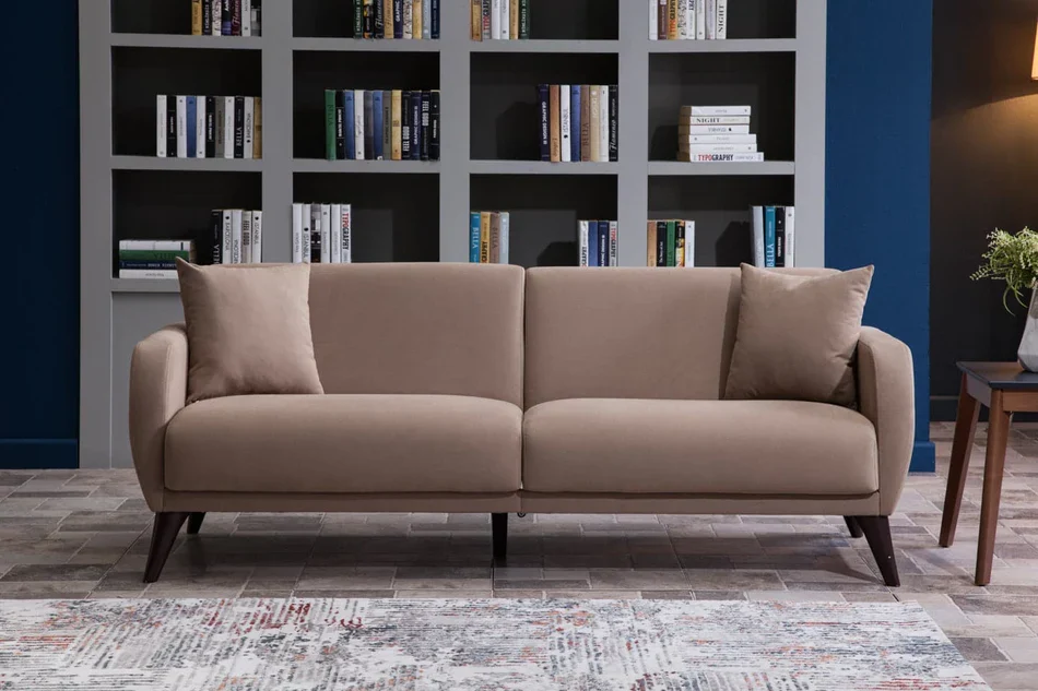 Bellona Flexy Sofa in a Box Zigana Taupe - Image 2