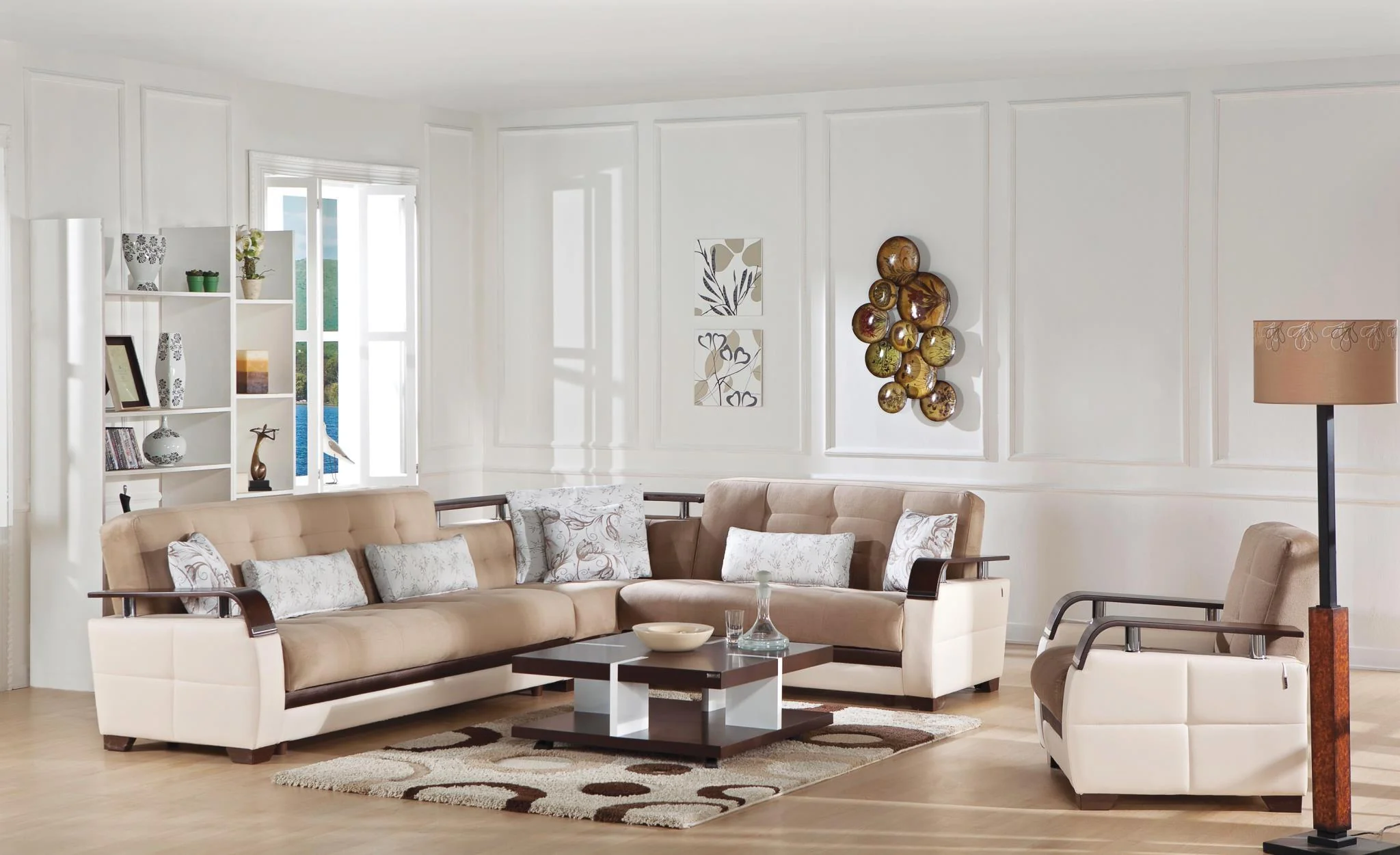 Bellona Natural Sofa Sleeper Light Brown