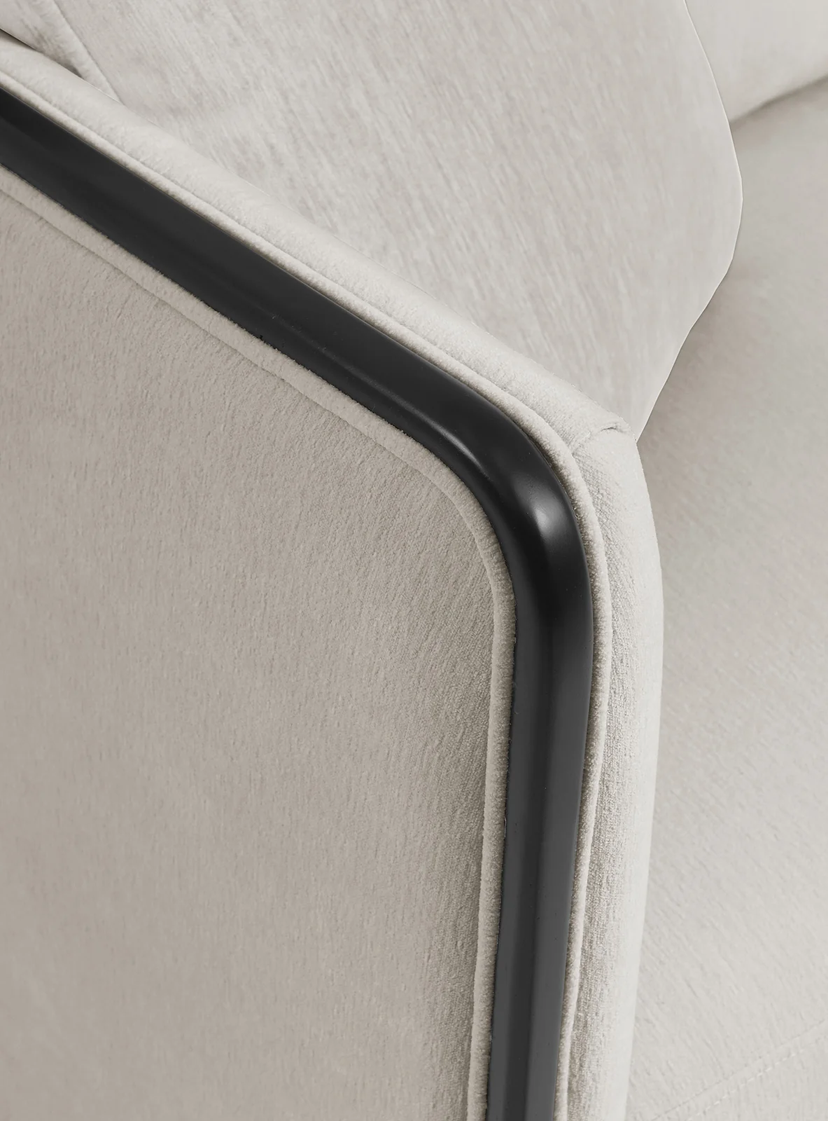 Benilde Taupe 2 Pc Chenille Sofa Collection - Image 7