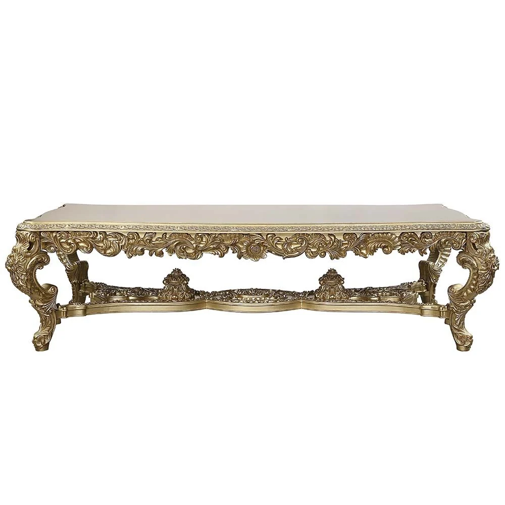 Bernadette DN01470 Gold Finish Dining Table by Acme - Image 3