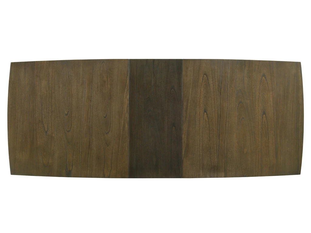 Bistro 9 Pc Vintage Walnut Dining Set w/Extension Leaf - Image 4