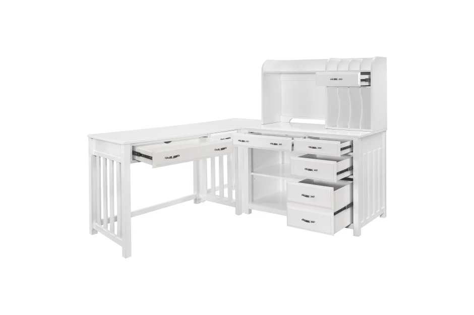 Blanche Office Collection - White or Brown Gray - Image 3