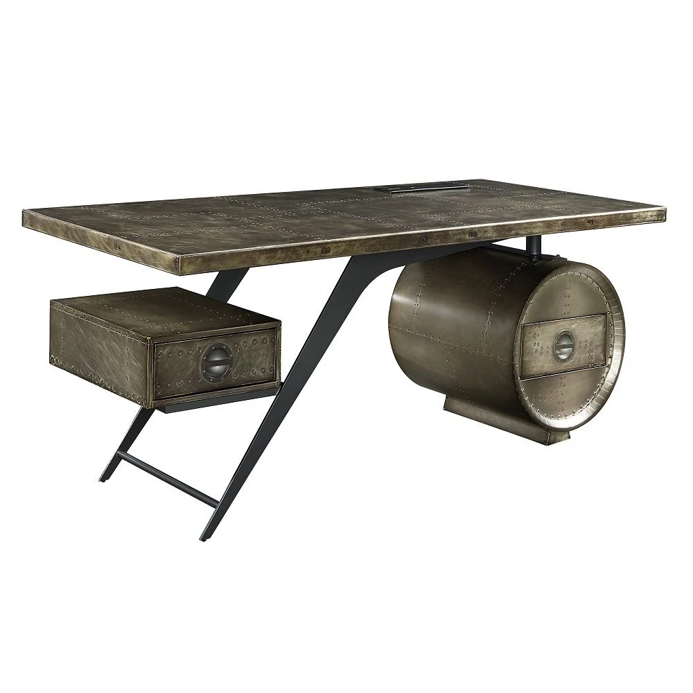 Brancaster OF02586 Executive Writing Desk w/USB - Image 2