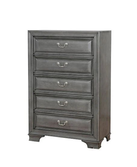 Brandt Chest CM7302GY-C - Gray Finish