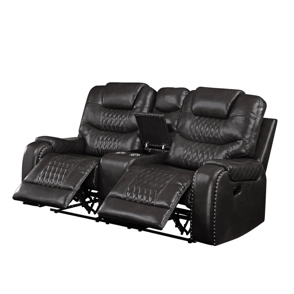 Braylon Motion Sofa Collection Diamond Tufted - Image 12