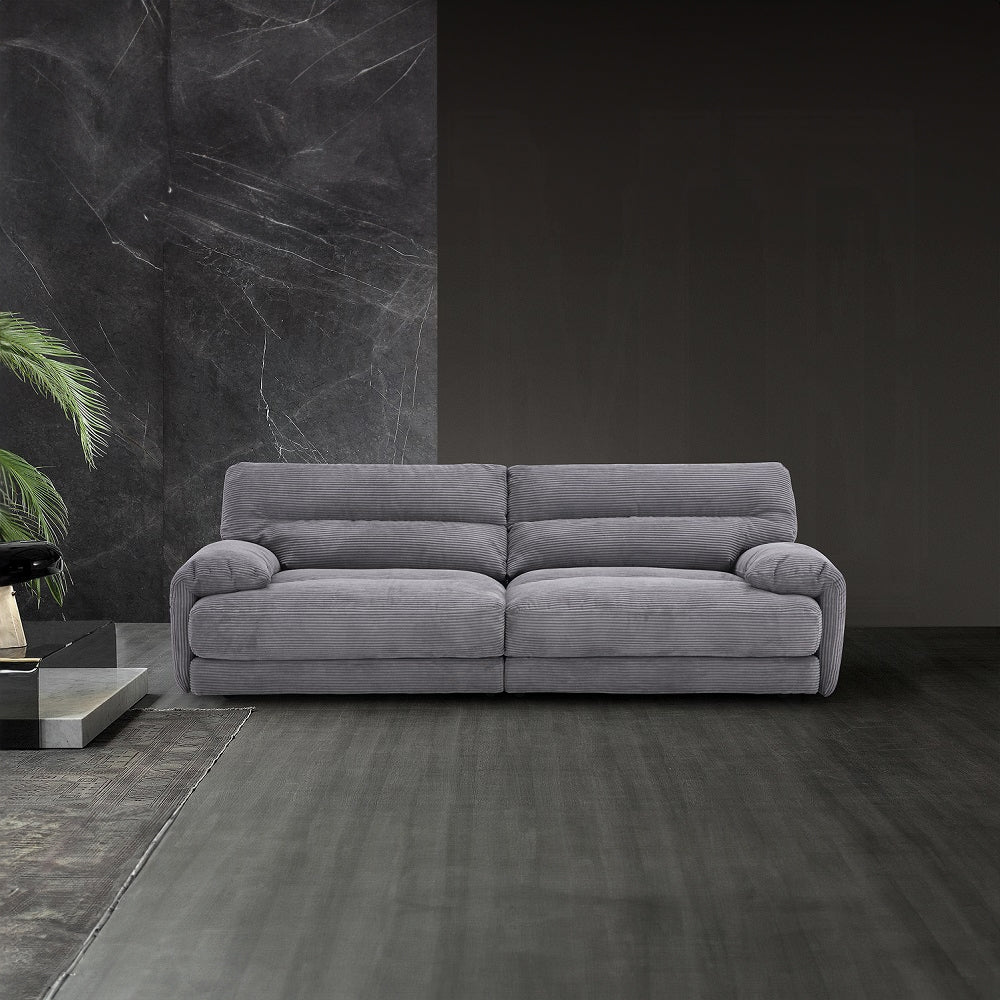 Cadenza 2 Pc Corduroy Sofa Collection - Image 2