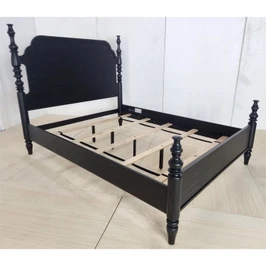 Calhoun Ebony Whisky Oak Poster Bed Collection - Image 8