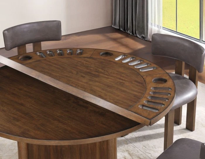 Cambridge 6 Pc Dining Table Removable Game Top - Image 6